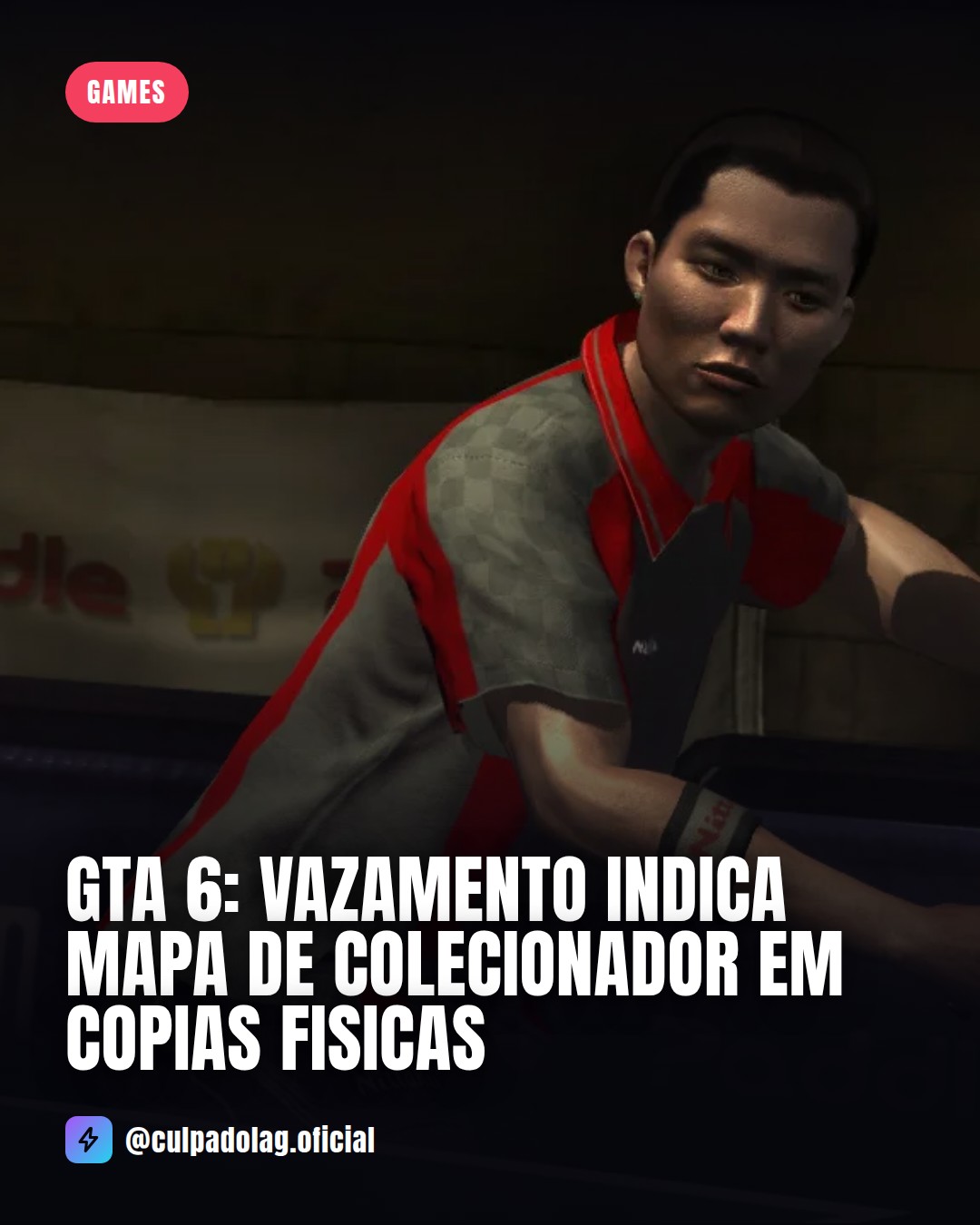 Último post do Culpa do Lag no Instagram