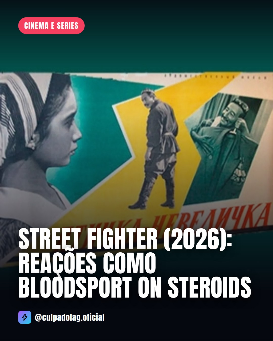 Último post do Culpa do Lag no Instagram
