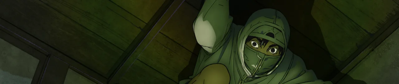 Cena do anime Under Ninja