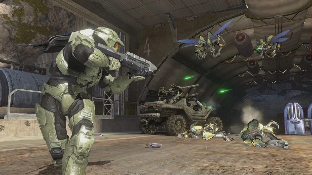 Cena do jogo Master Chief