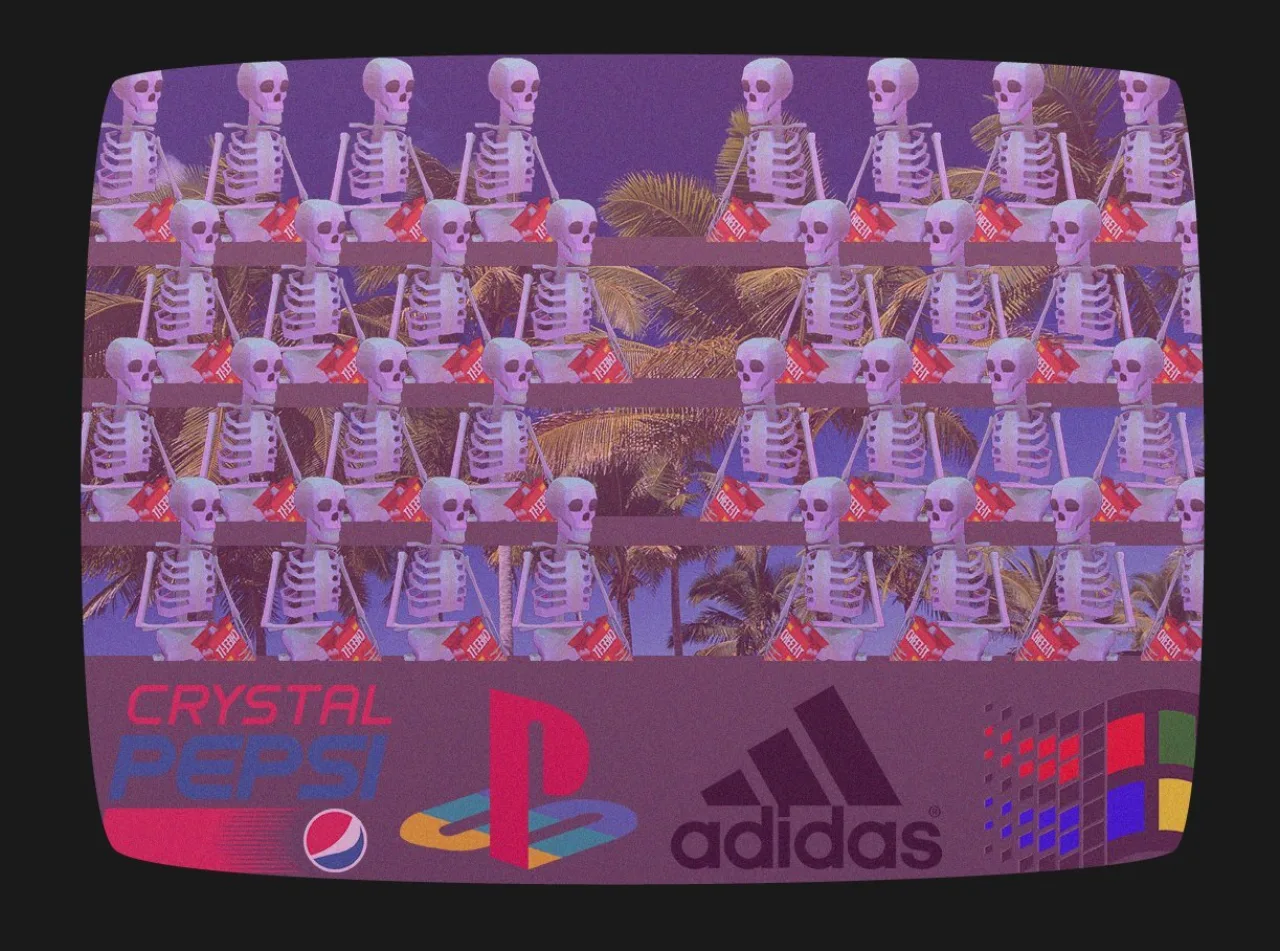 Um gamer em roupa esportiva segura o controle enquanto faz agachamento, com halteres ao lado e garrafa de água ao fundo