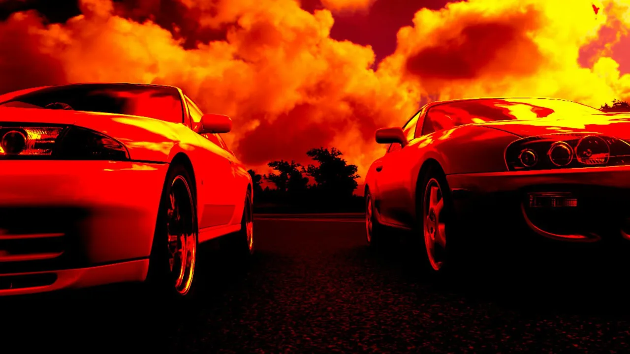 Cena do jogo Gran Turismo