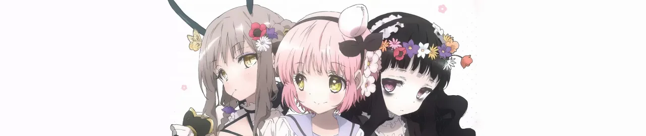 Jovem em traje de magical girl faz agachamento com halteres ao lado de pôster da série na academia