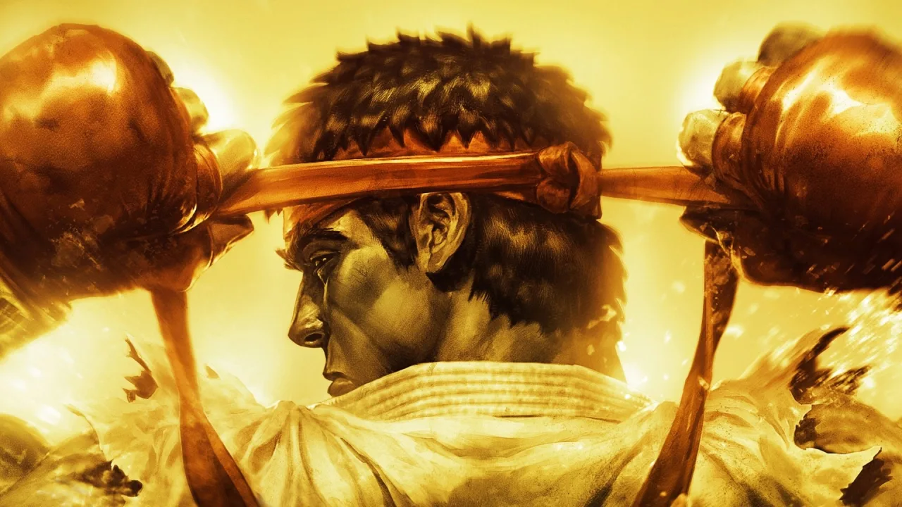 Cena do jogo Ultra Street Fighter IV