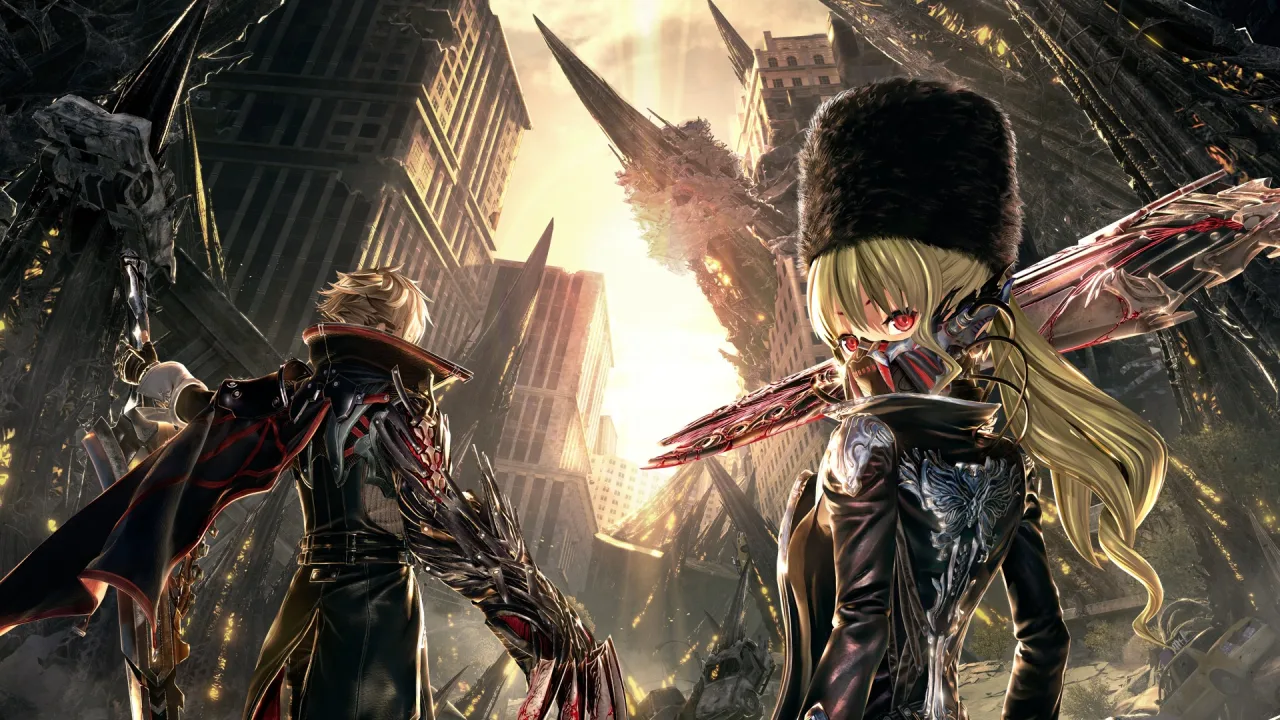 Cena do jogo Code Vein II