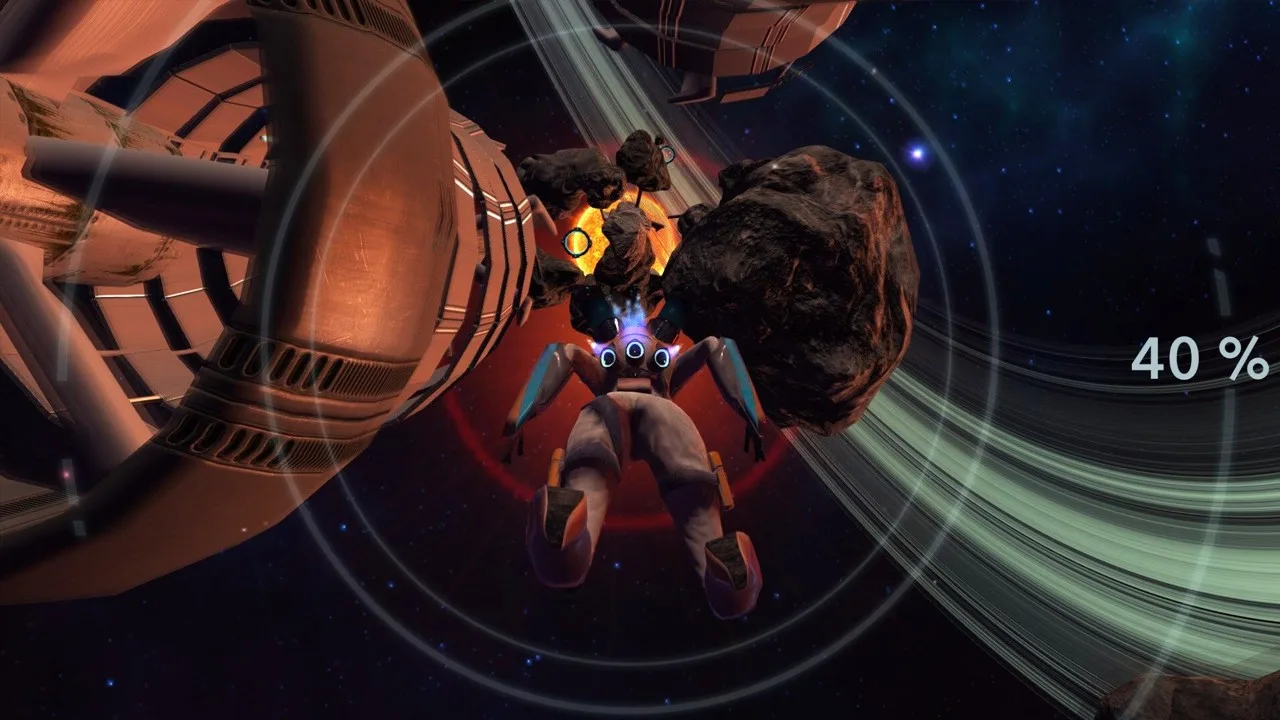 Cena do jogo Mongil: Star Dive