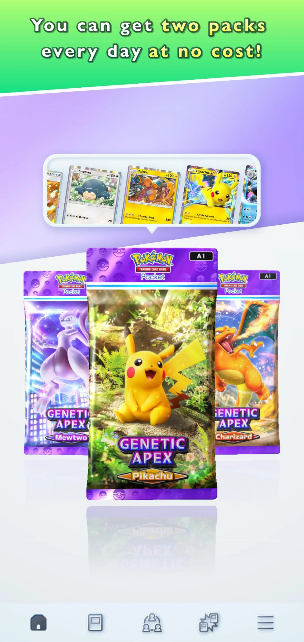 Cena do jogo Pokémon TCG
