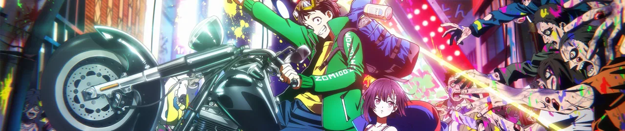 Cena do anime Zom 100: Bucket List of the Dead