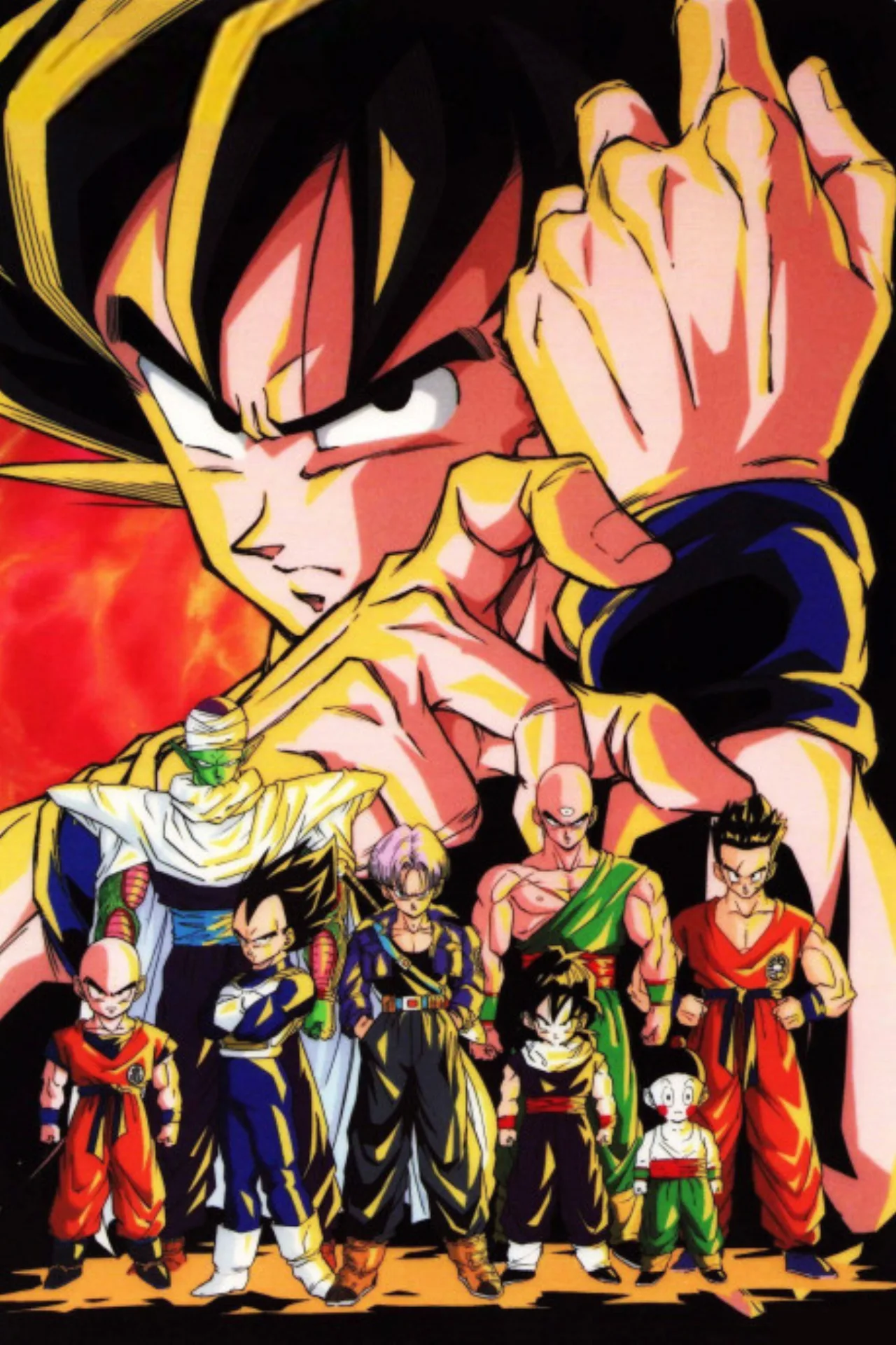 Cena do anime Dragon Ball Z