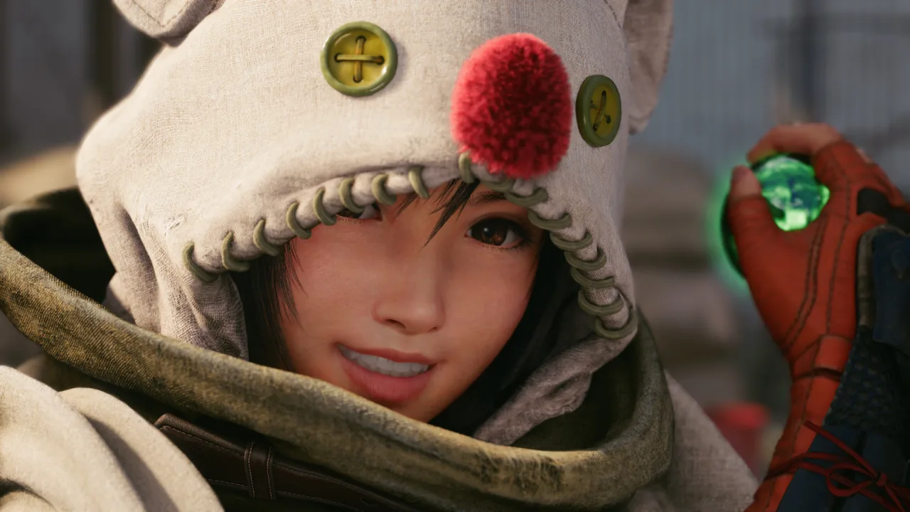 Cena do jogo Final Fantasy VII Remake Intergrade