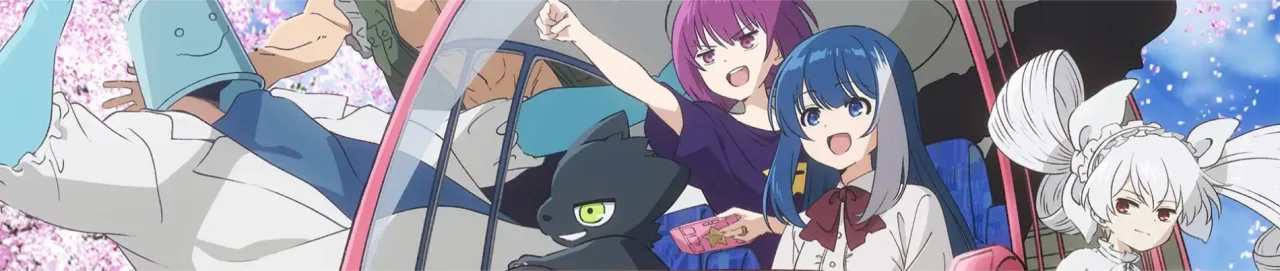 Mulher fazendo alongamento com camiseta da Mission: Yozakura Family e garrafa d'água ao lado