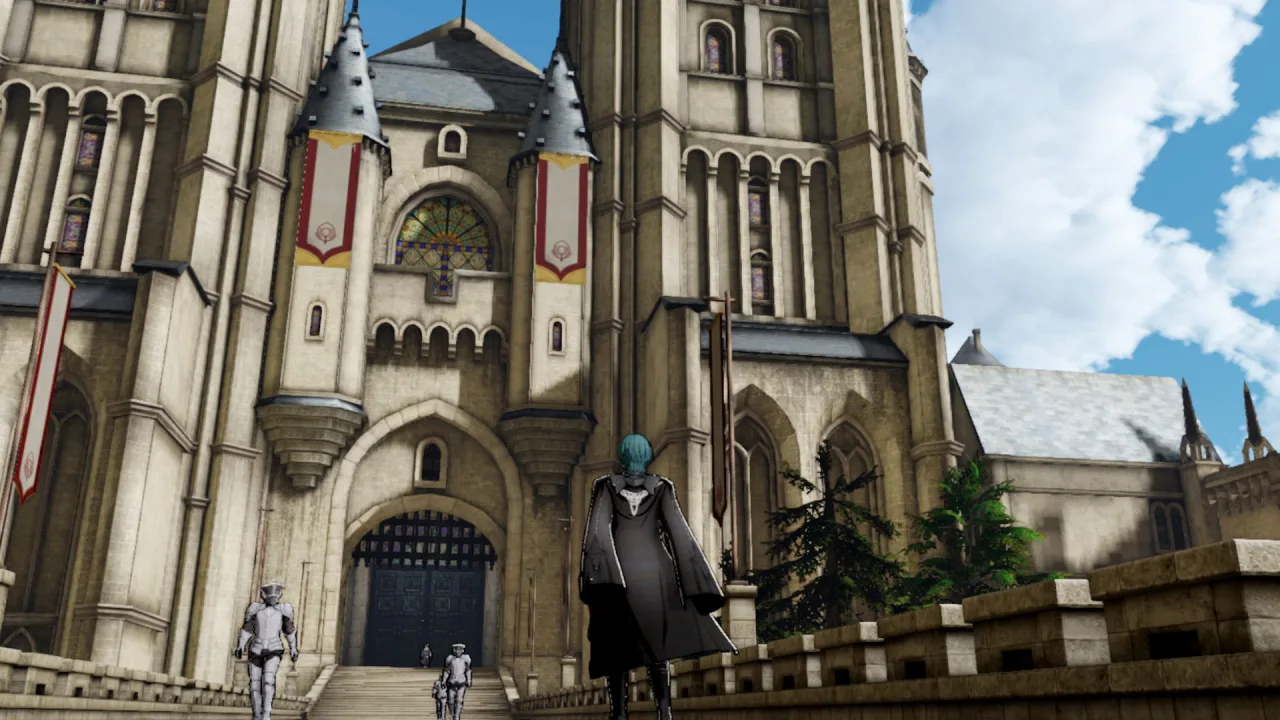 Cena do jogo Fire Emblem: Three Houses