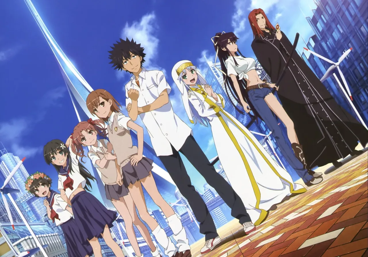Cena do anime A Certain Magical Index