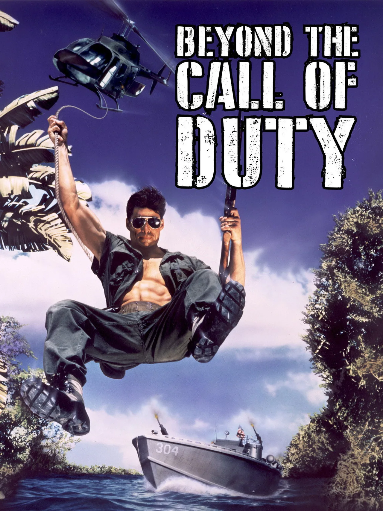 Atleta em uniforme militar fazendo flexões com controle de videogame ao lado