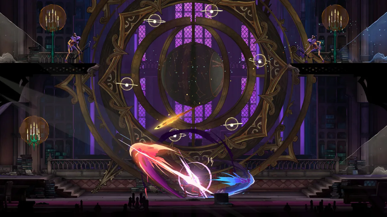 Cena do jogo Castlevania: Belmont's Curse