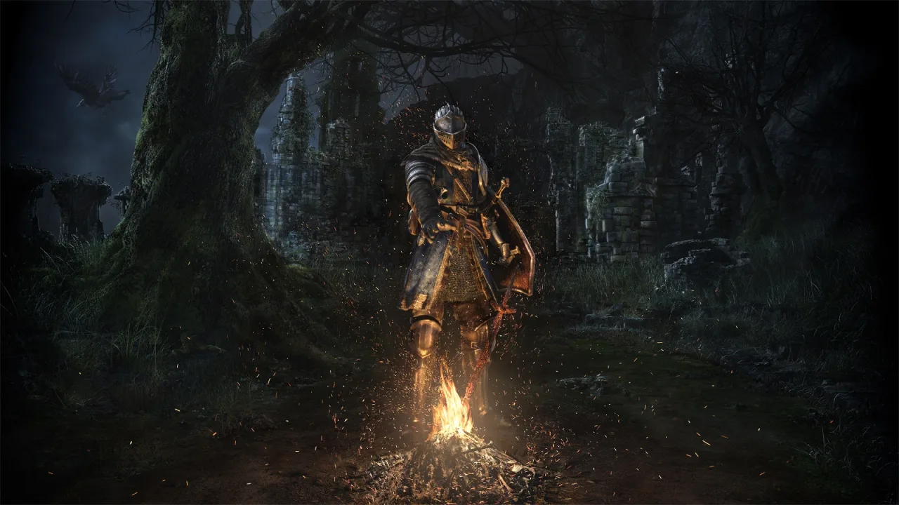 Cena do jogo Dark Souls 2