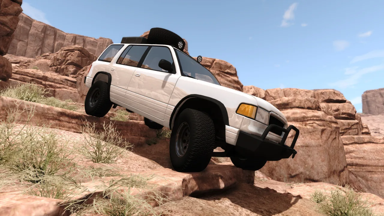 Cena do jogo BeamNG.drive