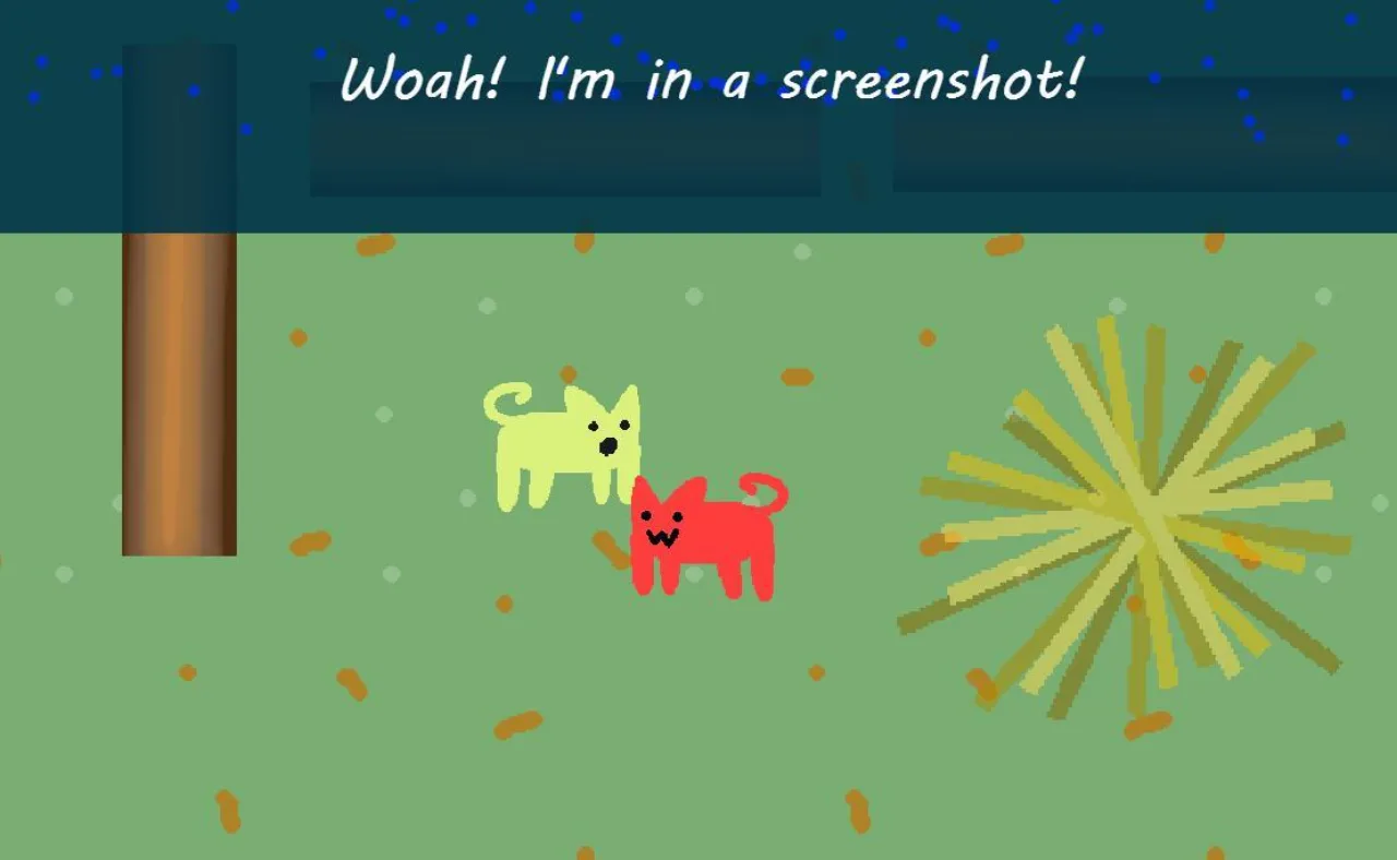 Jovem faz agachamento segurando controle de videogame, ao lado de caixa de suplementos e pôster dos Warrior Cats