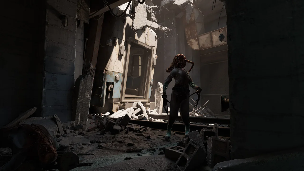 Cena do jogo Half-Life: Alyx