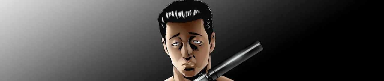 Cena do anime The Fable