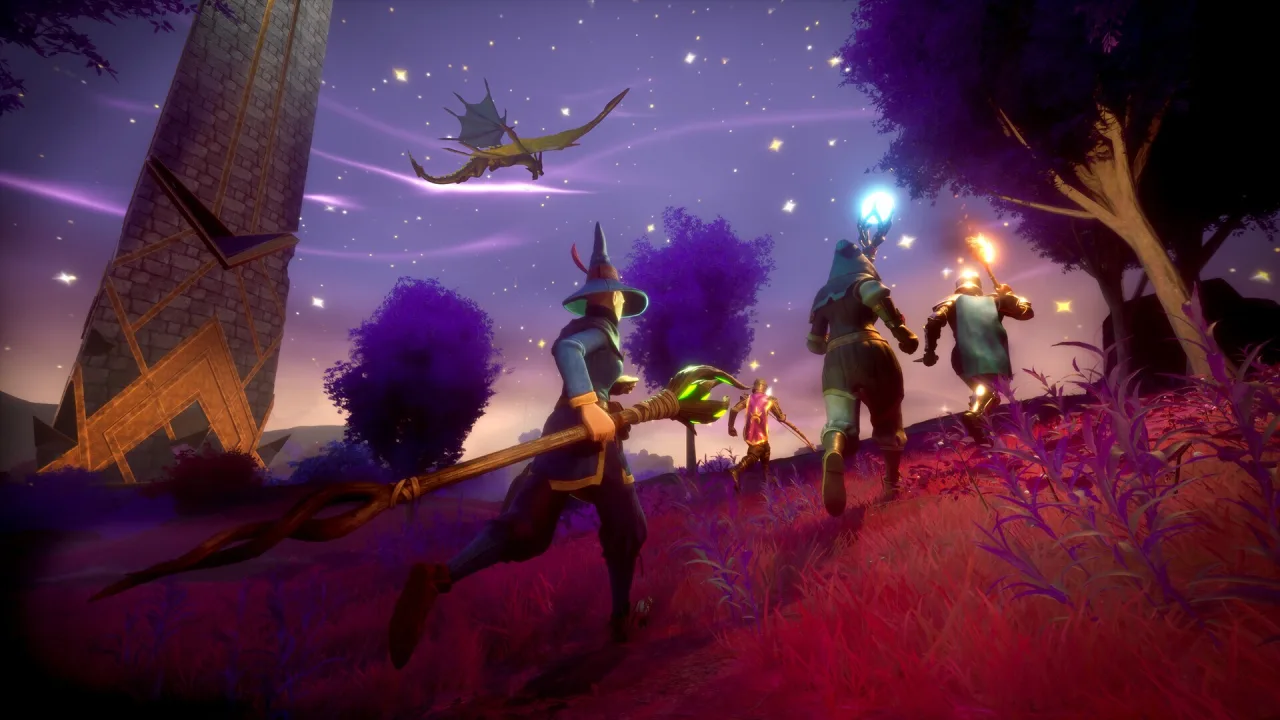 Cena do jogo RuneScape: Dragonwilds