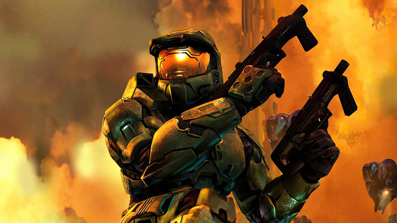 Cena do jogo Halo 2