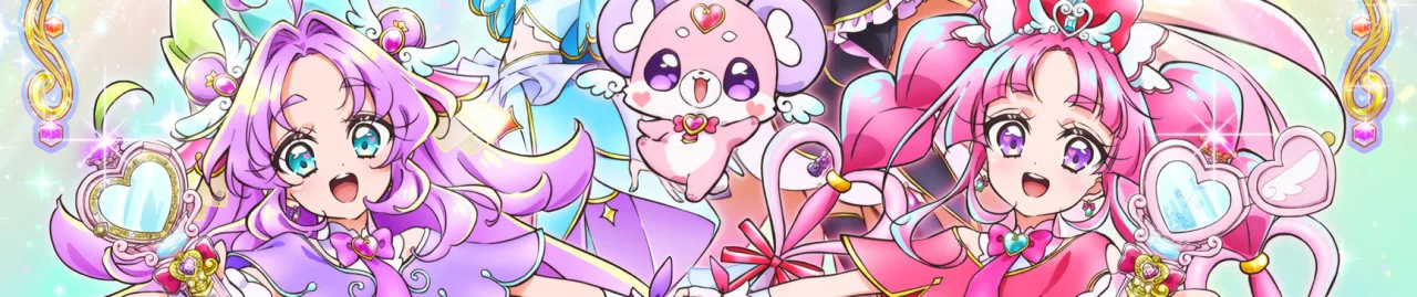 Jovem vestindo camiseta da Precure, segurando halteres e assistindo a série em tablet
