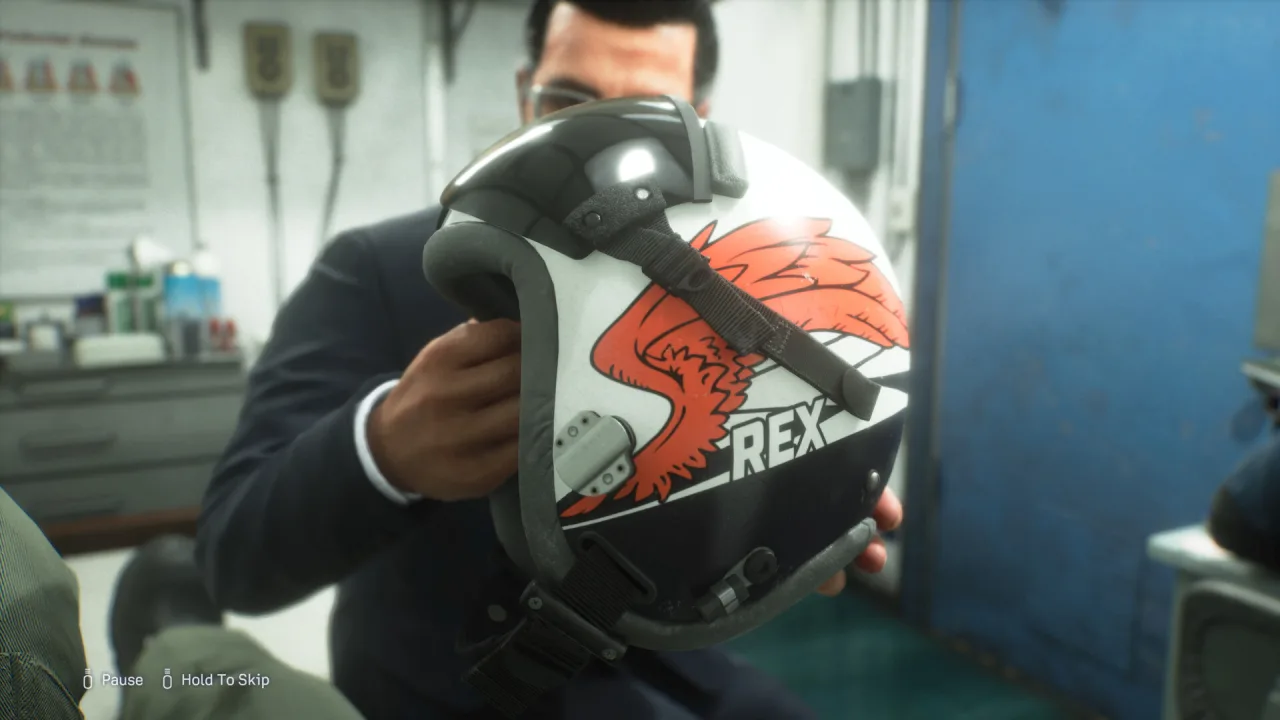 Cena do jogo Ace Combat 8
