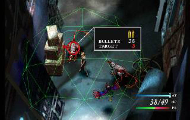 Cena do jogo Parasite Eve