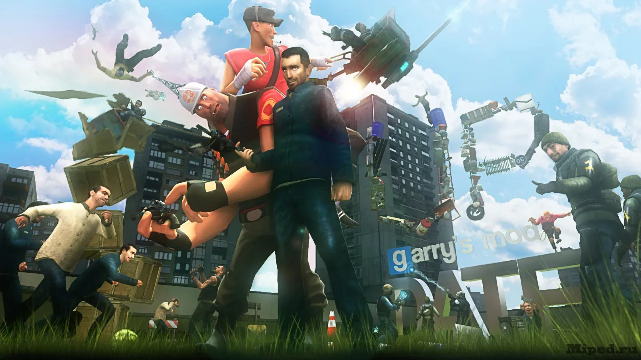 Cena do jogo Garry's Mod