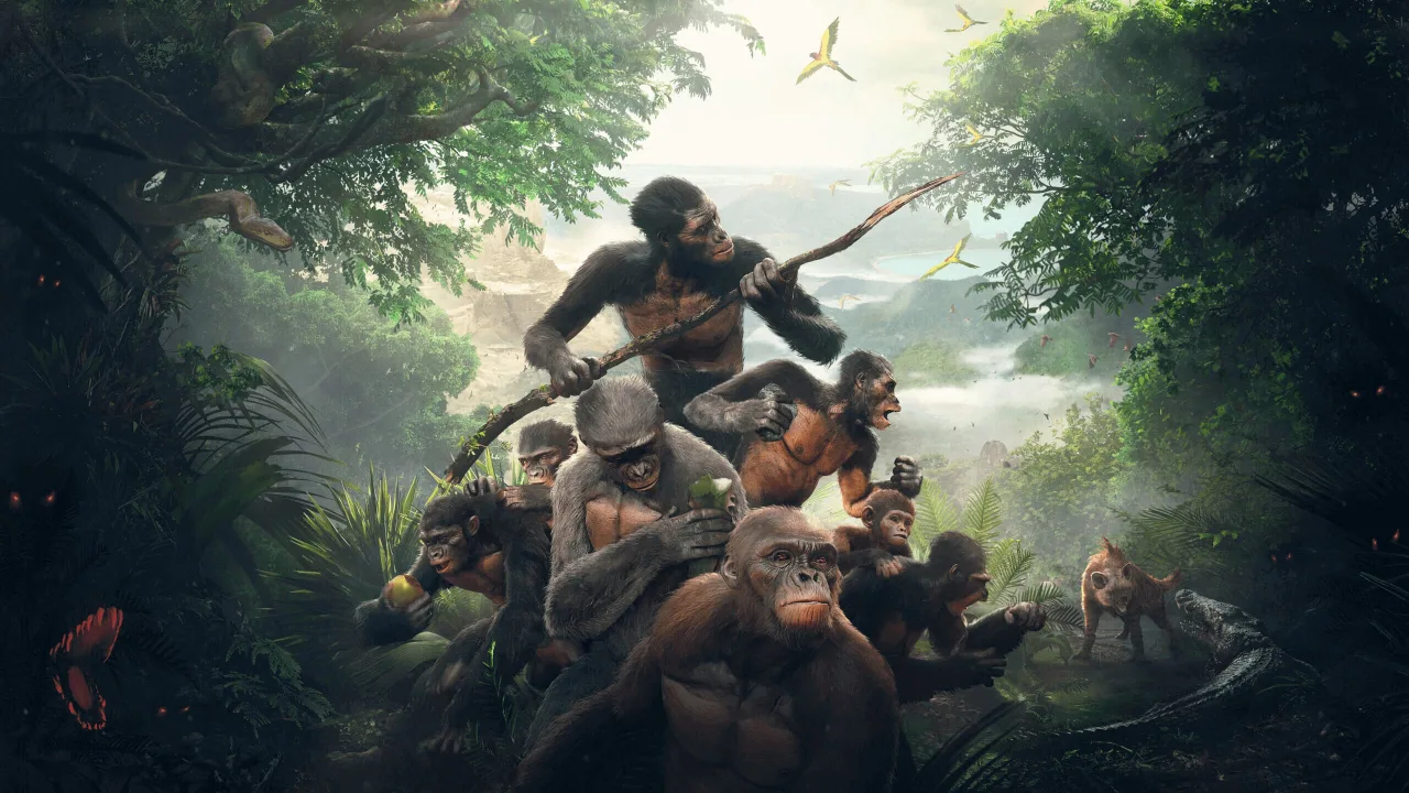 Cena do jogo Ancestors: The Humankind Odyssey