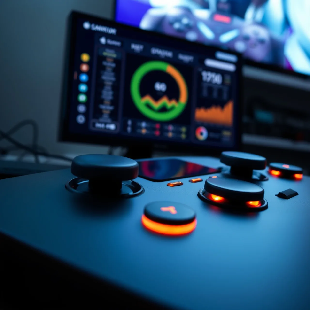 Pessoa vestindo roupa esportiva faz agachamento com halteres ao lado de um Xbox Series X sobre um tapete de yoga