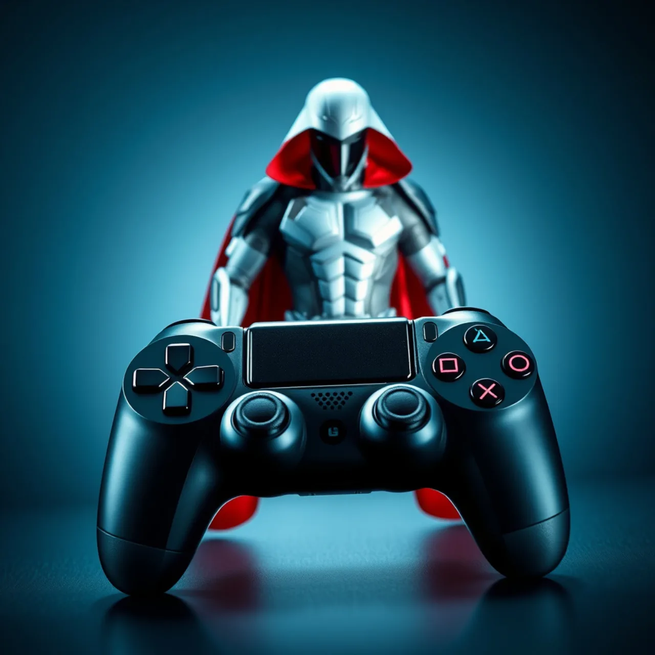 Homem em traje vermelho e azul de Spider‑Man fazendo flexão de braço em academia, com halteres ao fundo