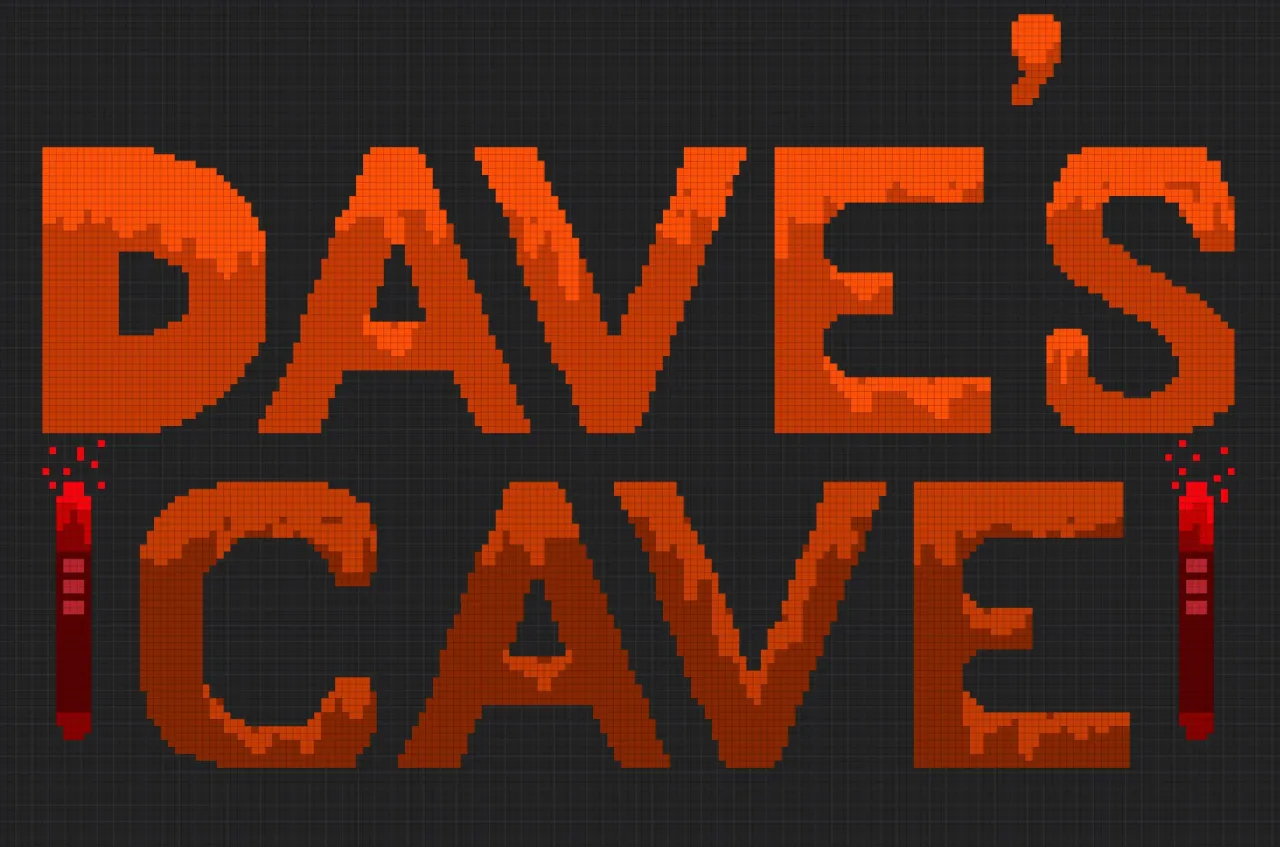 Cena do jogo Cave Dave