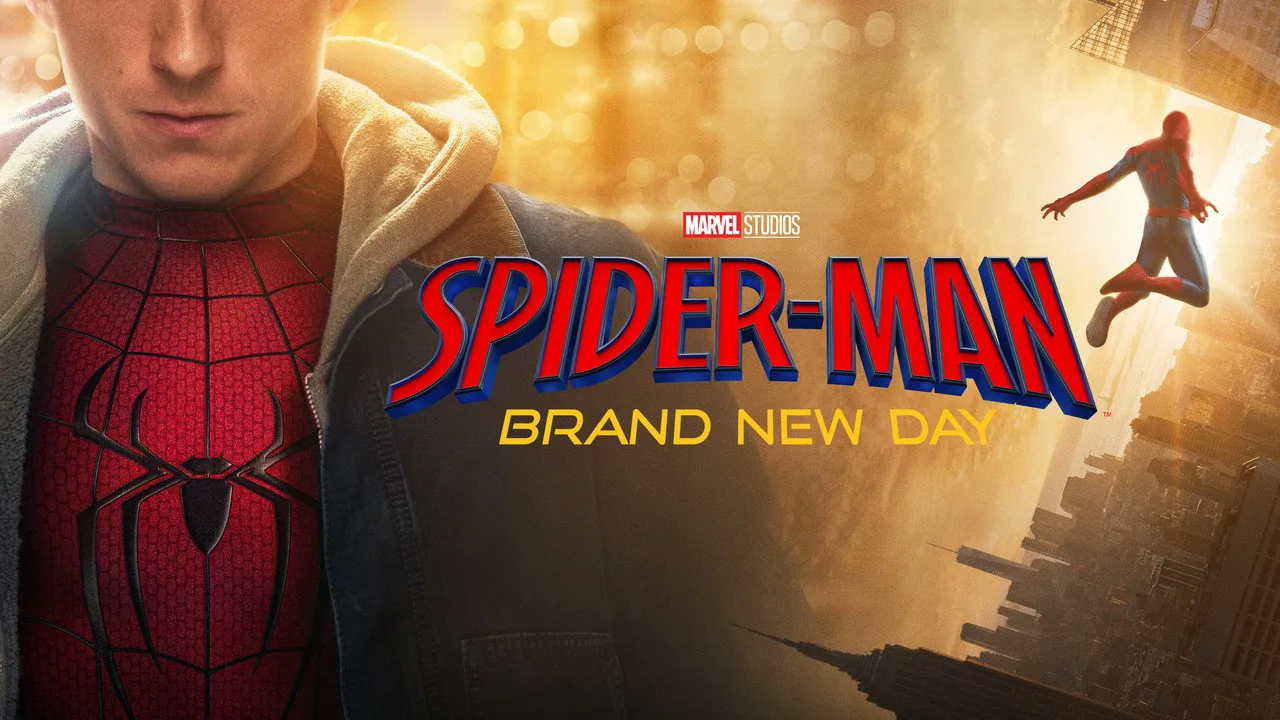 Jovem vestindo camiseta do Homem-Aranha faz agachamento com barra ao lado de garrafa de água e halteres