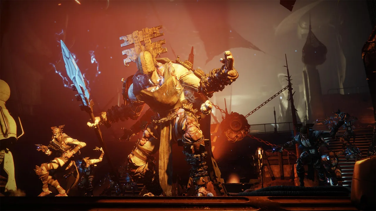 Cena do jogo Destiny 2