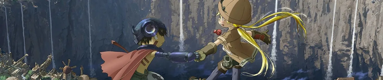 Personagem explorando um abismo sombrio com mochila, cordas e equipamentos de escalada em um cenário fantástico
