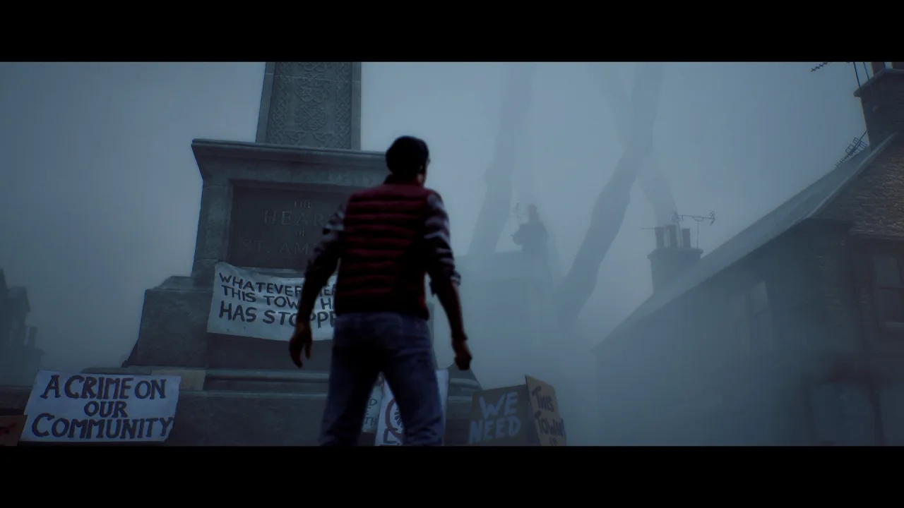 Cena do jogo Silent Hill: Townfall