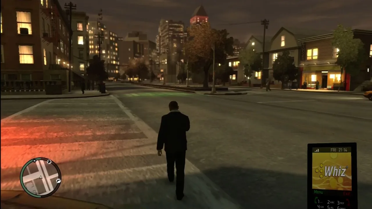 Cena do jogo Grand Theft Auto IV