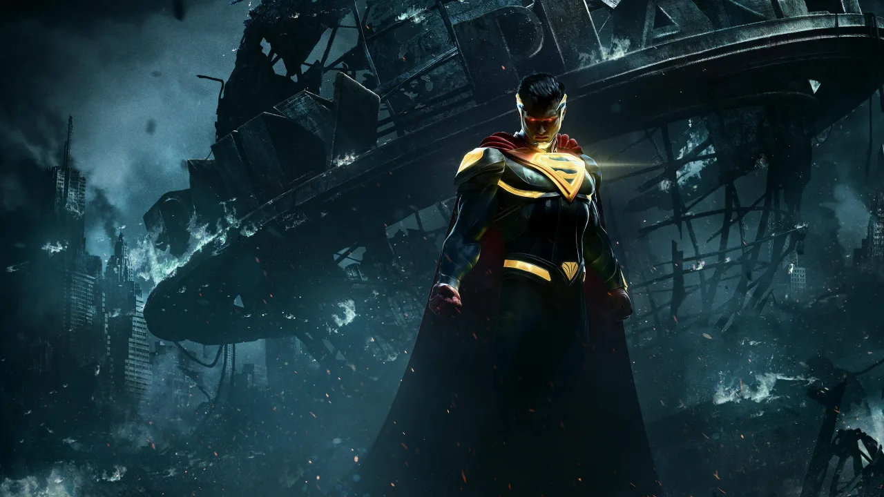 Cena do jogo Injustice 2