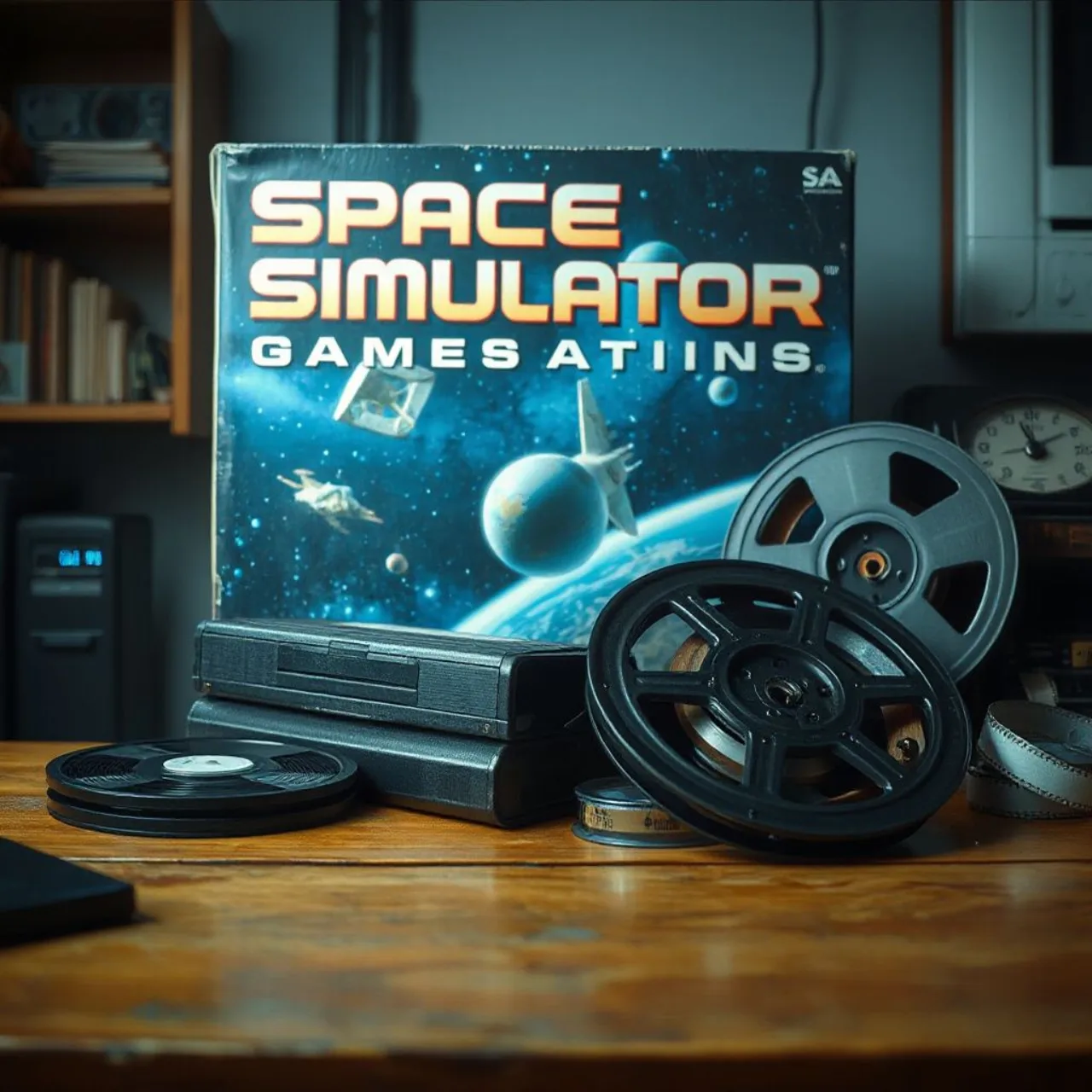 Capa de Wing Commander III com logo da EA, piloto em traje futurista ao lado da nave Heart of the Tiger no espaço
