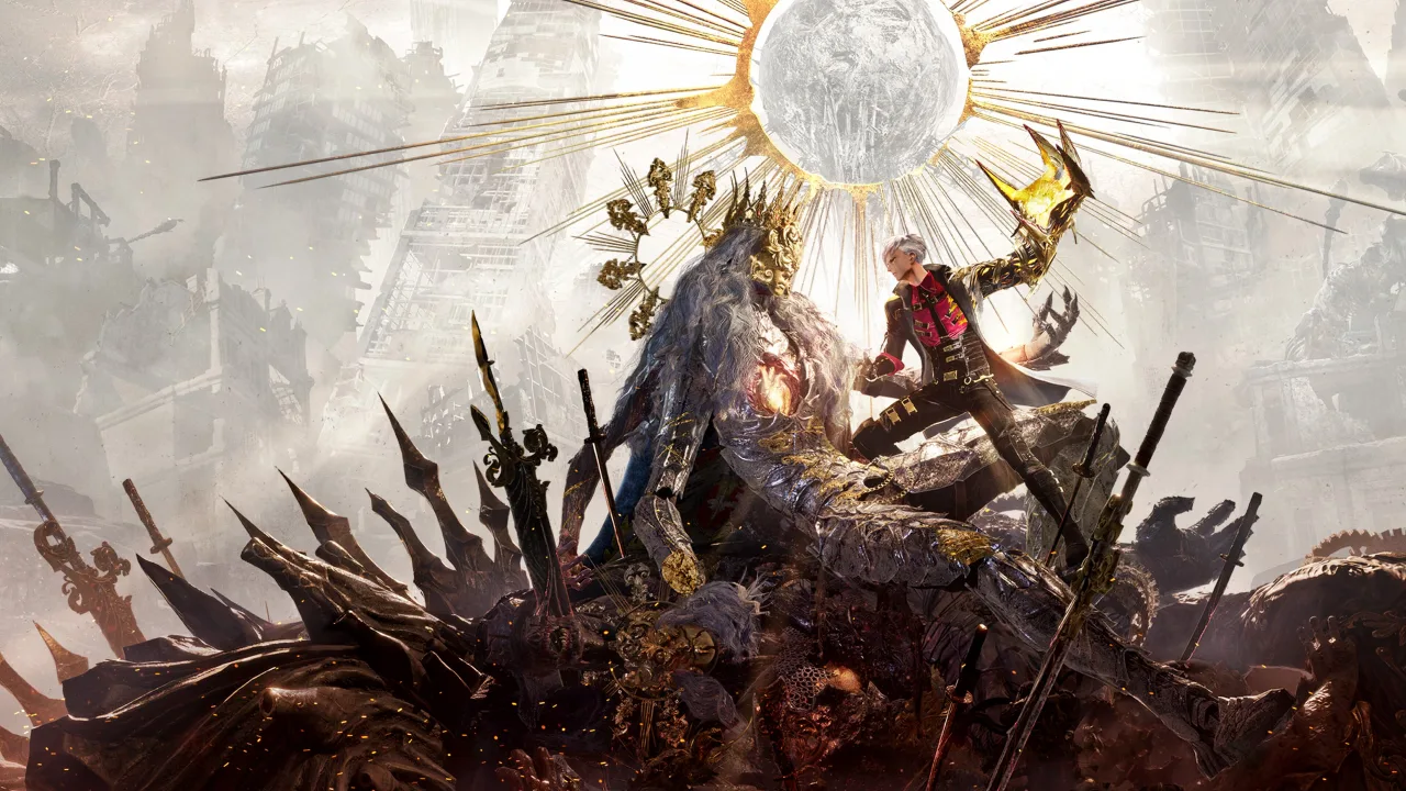 Cena do jogo Code Vein II