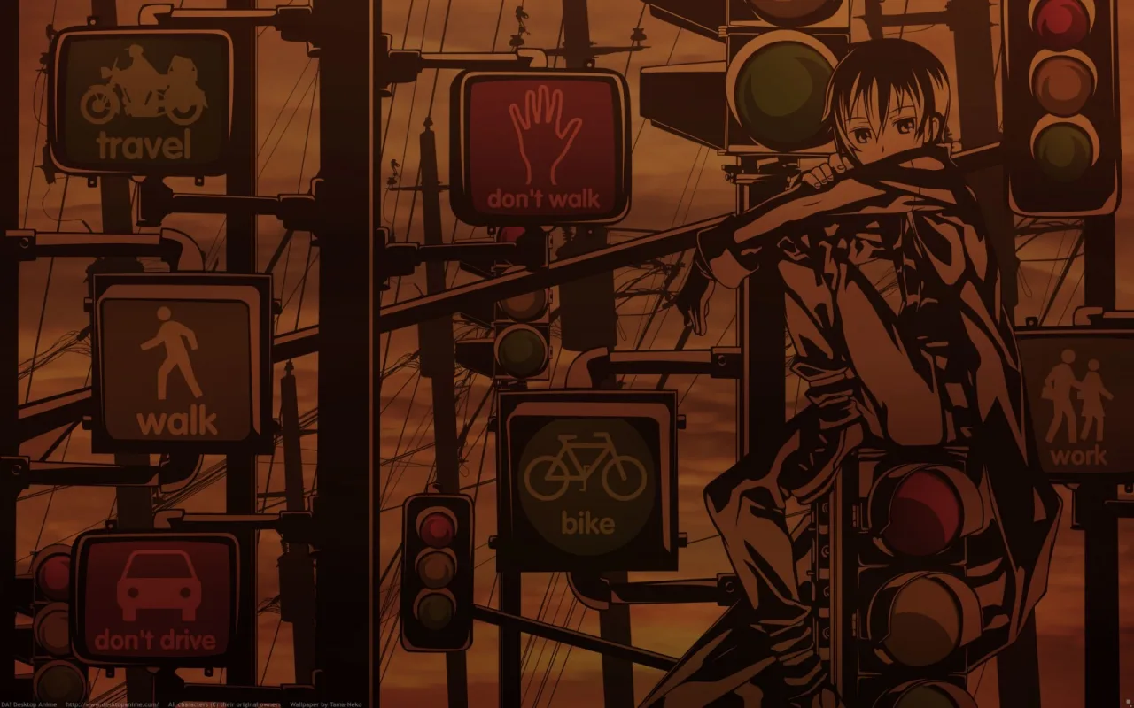 Cena do anime Kino's Journey
