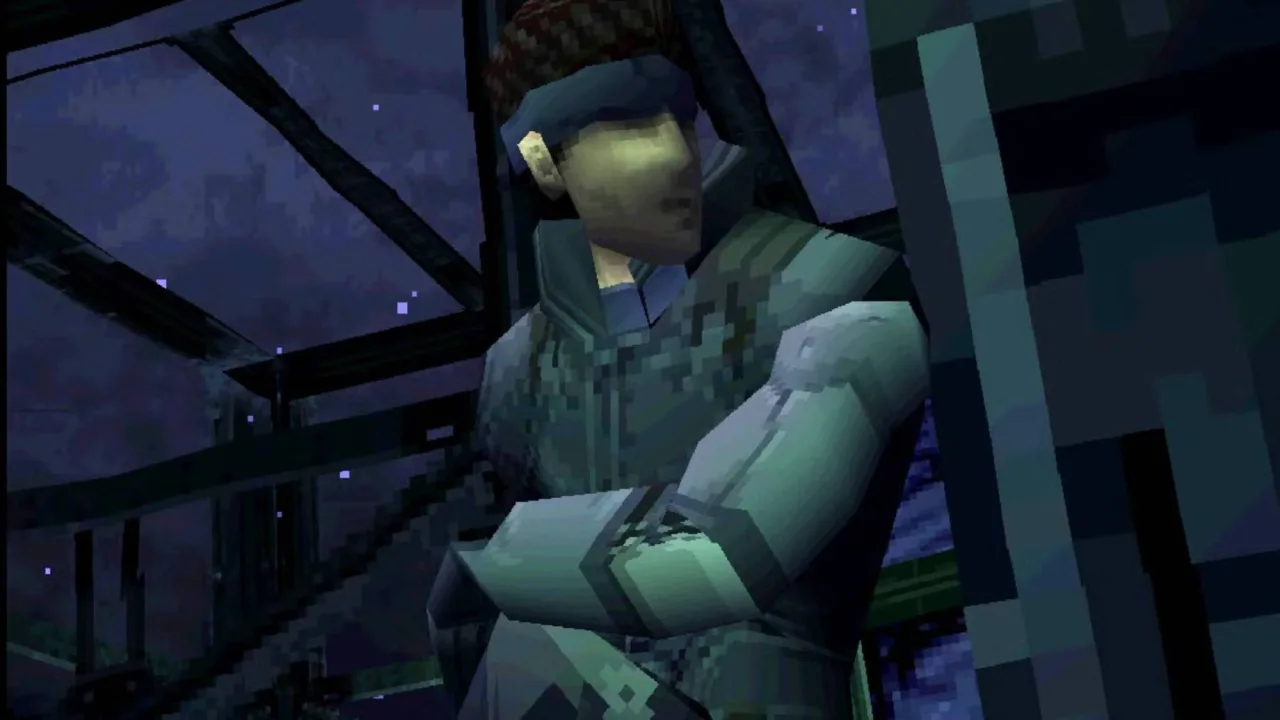 Logo de Metal Gear Solid ao centro, ao lado consoles PlayStation e Xbox, e o selo 'Physint' sobreposto