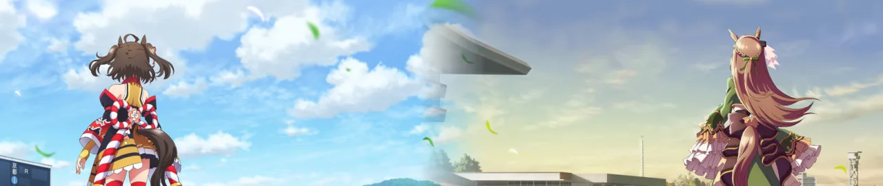 Cena do anime Umamusume: Pretty Derby