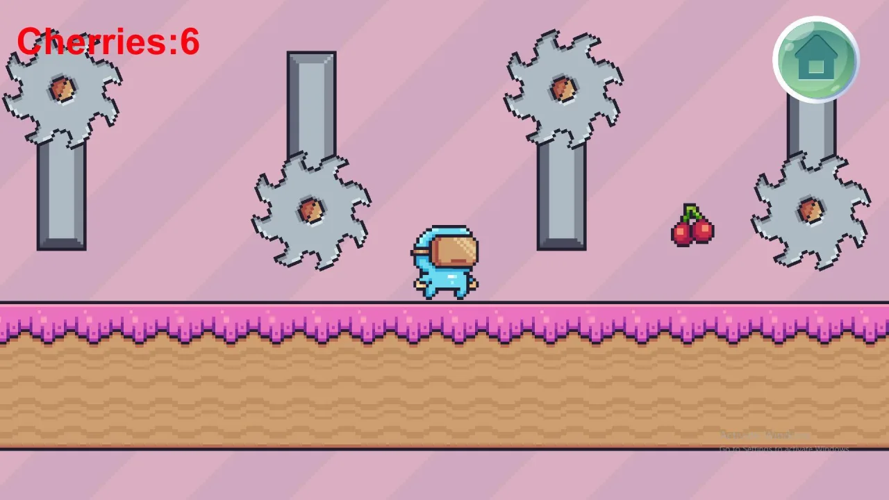 Cena do jogo Mega Man