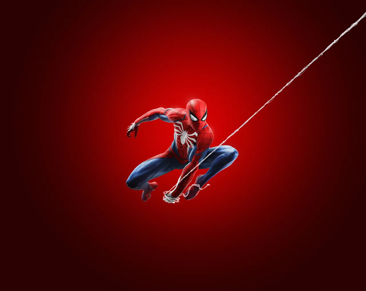 Homem em roupa de treino correndo na esteira, segurando um sketchbook aberto com o desenho do Spider‑Man