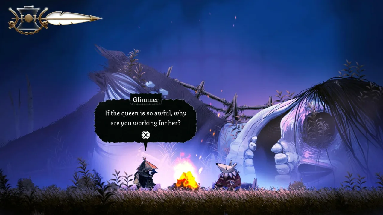 Cena do jogo Well Dweller