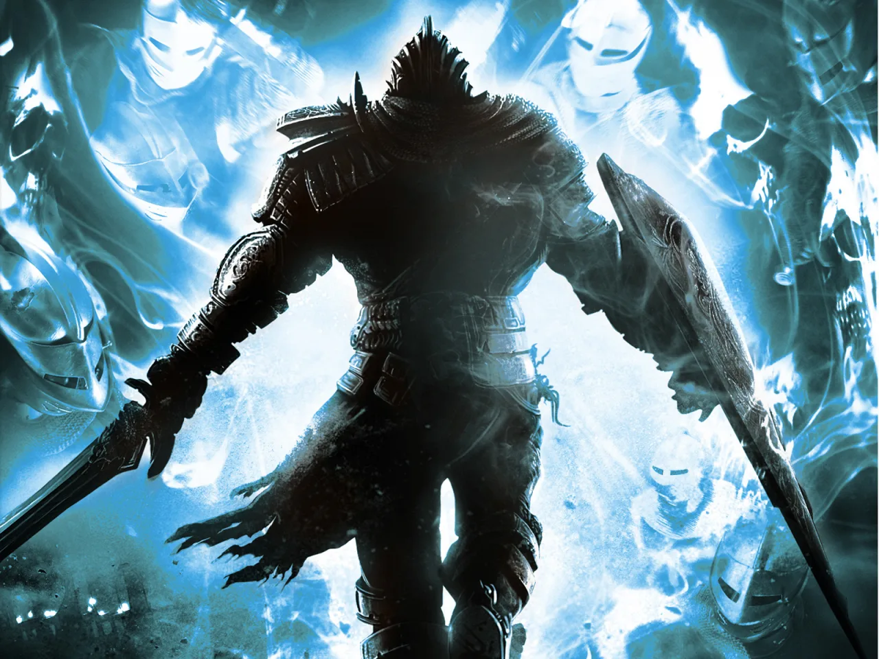 Cena do jogo Dark Souls