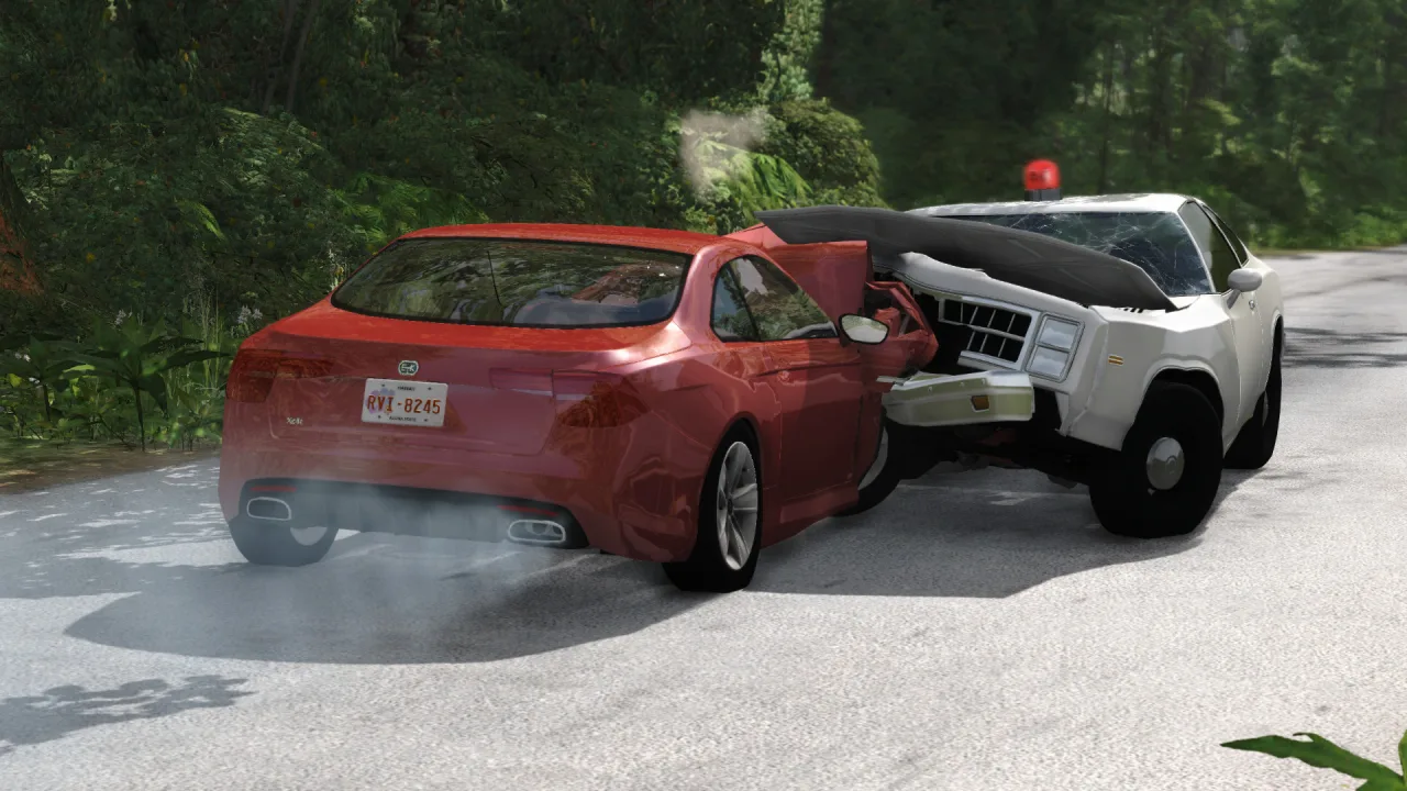 Cena do jogo BeamNG.drive